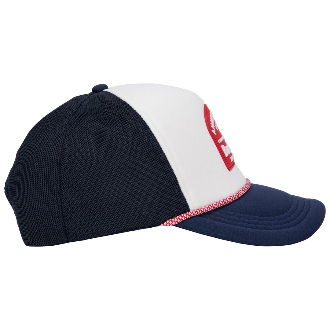 Budweiser Retro Logo Trucker Rope Hat Image 4