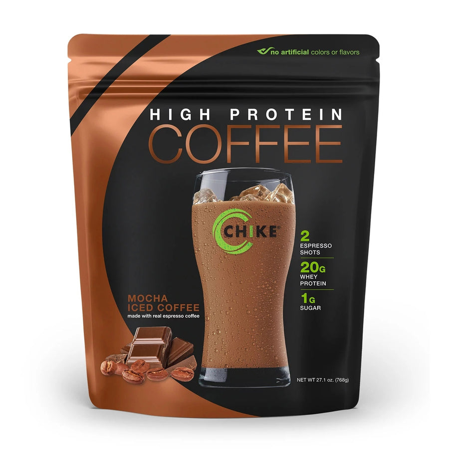 Chike Iced Coffee 20g Whey Protein Powder Mocha (27.1 Ounce) Image 1