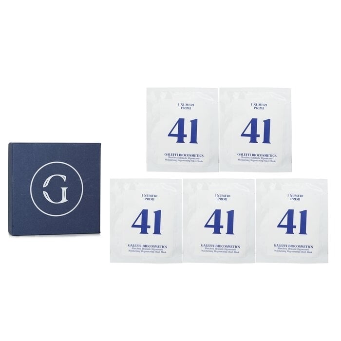 I Numeri Primi - N.41 Moisturising Regenerating Sheet Mask(5x10ml/0.33oz) Image 1