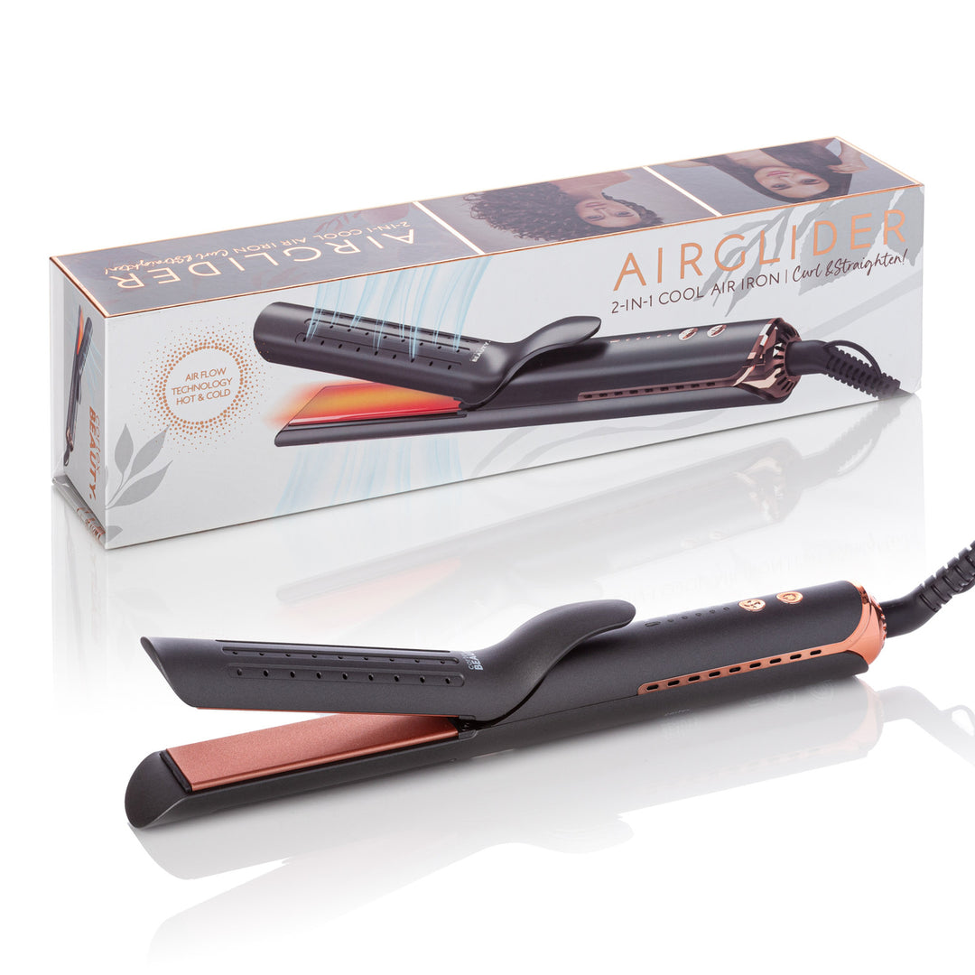 AirGlider 2-in-1 Cool Air Flat Iron/curler Image 3