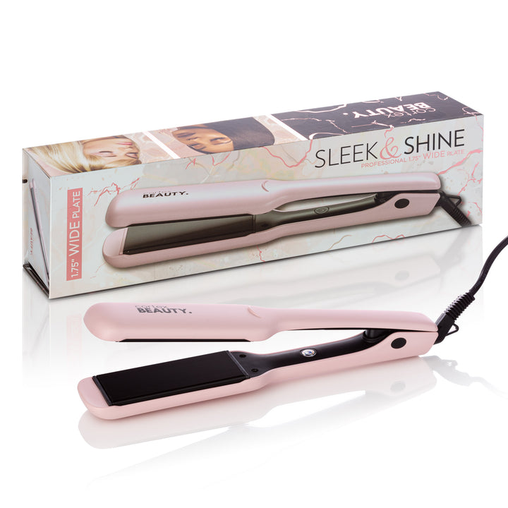 Sleek and Shine Professional 1.75 Wide Plate Flat Iron Image 1