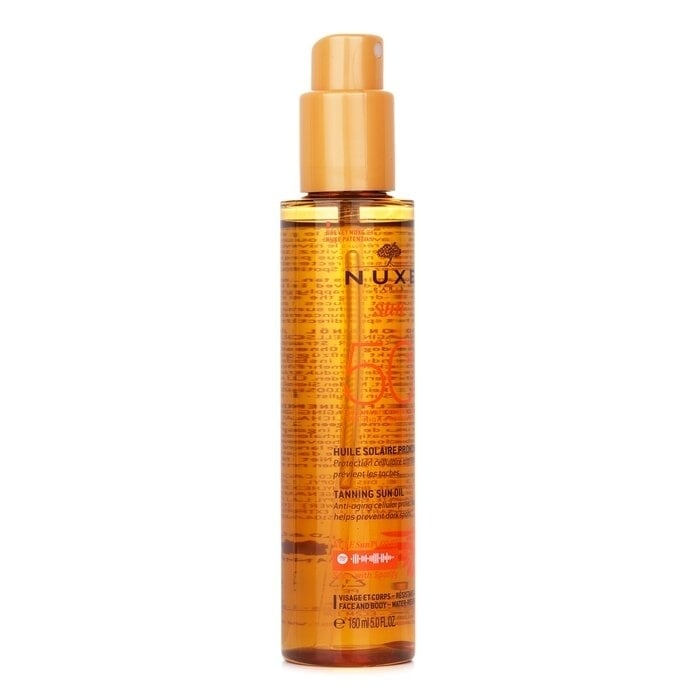 Nuxe - Sun Tanning Sun Oil High Protection SPF50 (For Face and Body)(150ml/5oz) Image 1