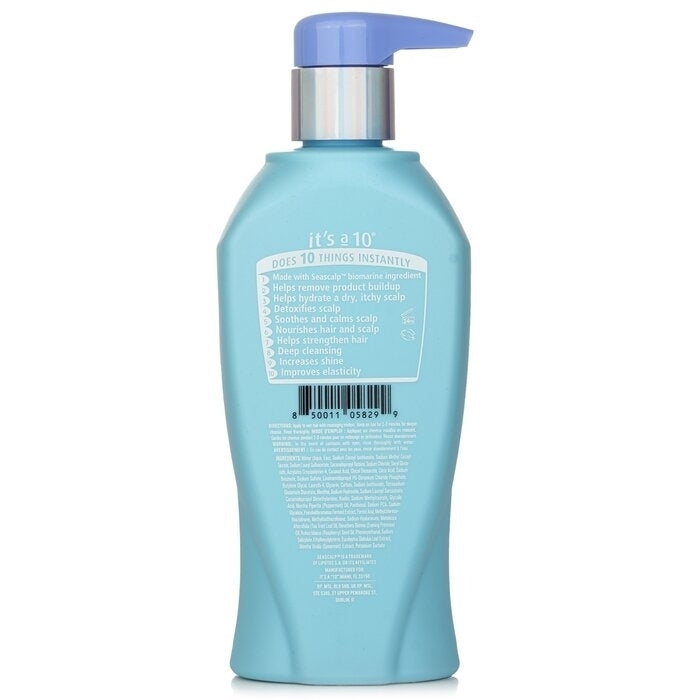 Its A 10 - Scalp Restore Miracle Charcoal Shampoo(295.7ml / 10oz) Image 2