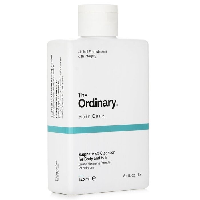 The Ordinary - Sulphate 4% Cleanser For Body and Hair(240ml/8.1oz) Image 1