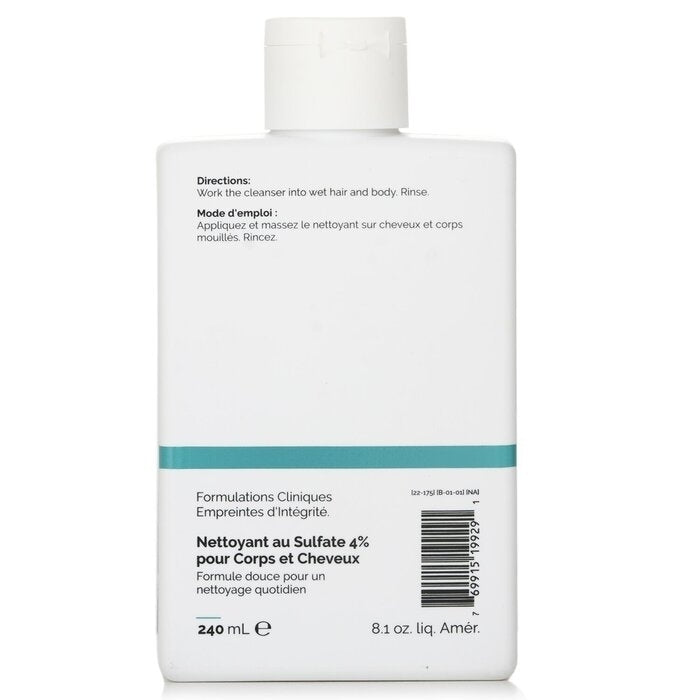 The Ordinary - Sulphate 4% Cleanser For Body and Hair(240ml/8.1oz) Image 2