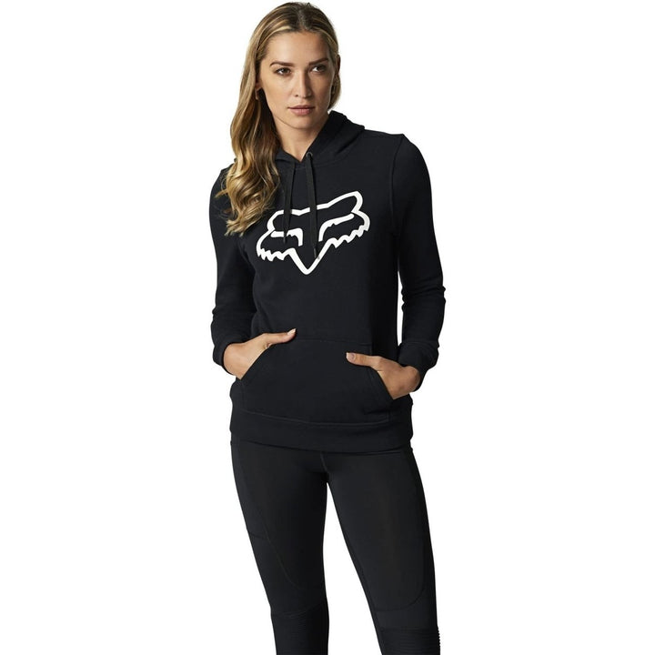 Fox Racing Womens Boundary Pullover Fleece Black Size M Soft Warm Fabric Image 3