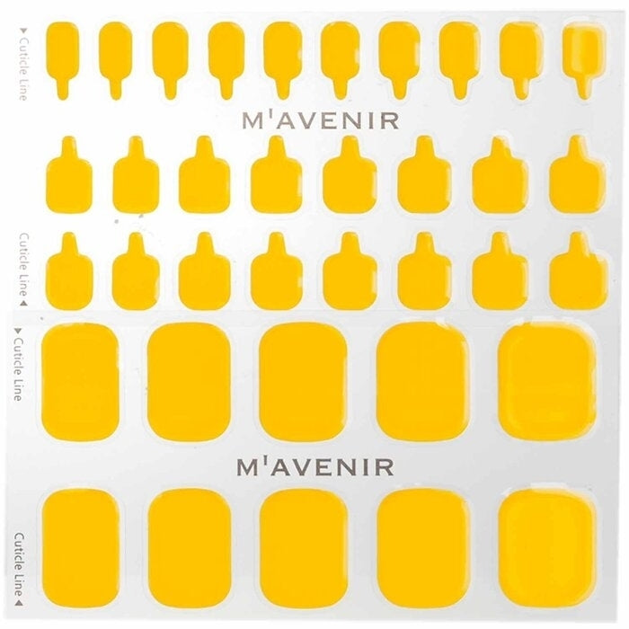 Mavenir - Nail Sticker (Yellow) -  Mango Smoothie Pedi(36pcs) Image 2
