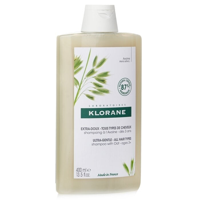 Klorane - Shampoo With Oat (Ultra Gentle All Hair Types)(400ml/13.5oz) Image 1