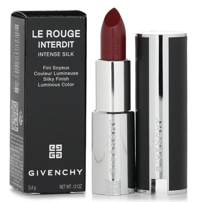 Givenchy - Le Rouge Interdit Intense Silk Lipstick - N334 Grenat Volontaire(3.4g/0.12oz) Image 1