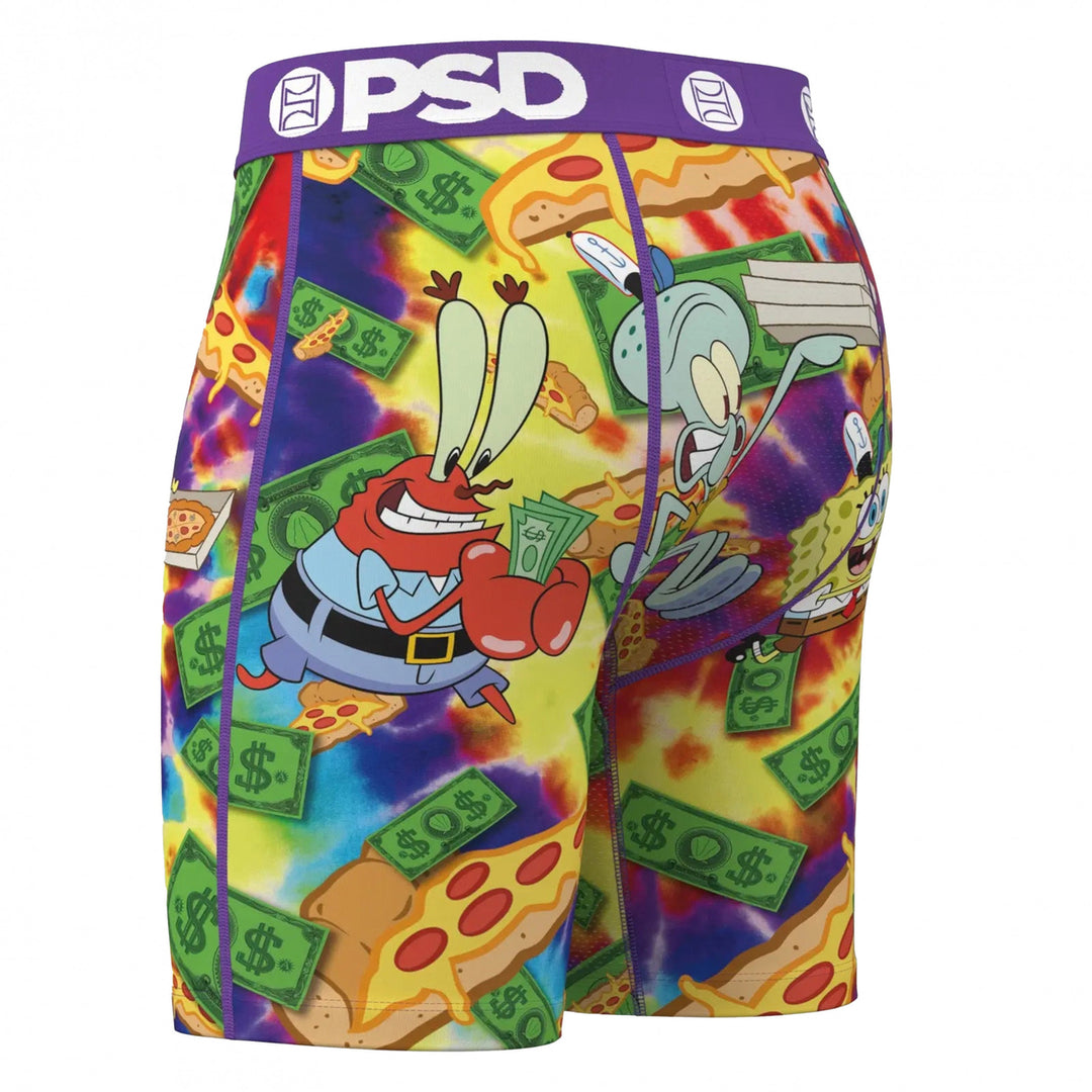 SpongeBob SquarePants Pizza Money PSD Boxer Briefs Image 3