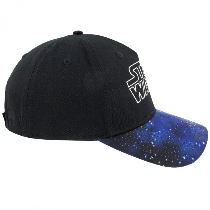 Star Wars Galaxy Bill Baseball Cap Image 4