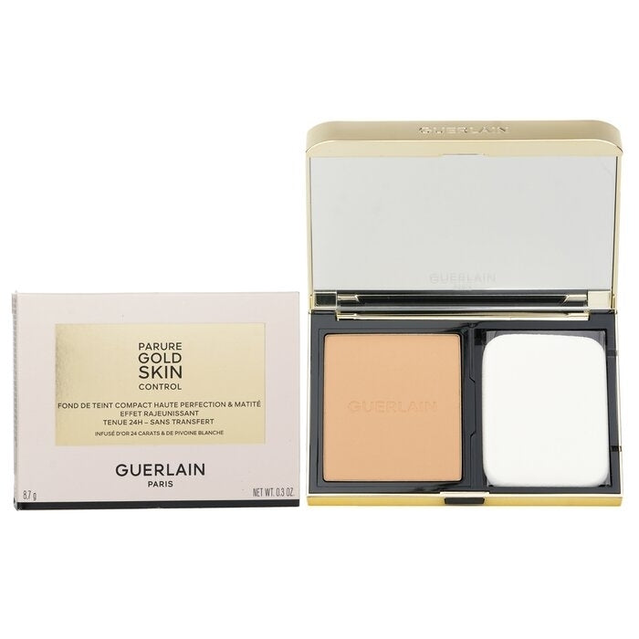 Guerlain - Parure Gold Skin Control High Perfection Matte Compact Foundation - 4N(8.7g/0.3oz) Image 1