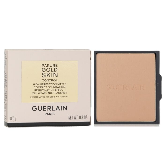 Guerlain - Parure Gold Skin Control High Perfection Matte Compact Foundation Refill - 3N(8.7g/0.3oz) Image 1