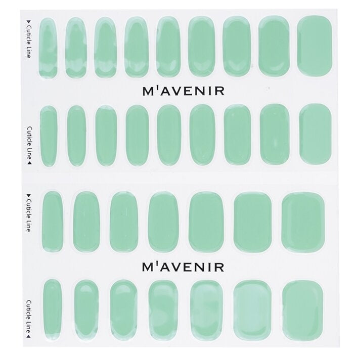Mavenir - Nail Sticker (Blue) -  Jade Syrup Nail(32pcs) Image 2
