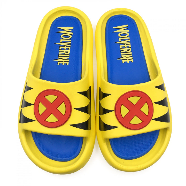 Wolverine Character Armor Mens Cloud Comfort Foam Slide Sandals Image 3