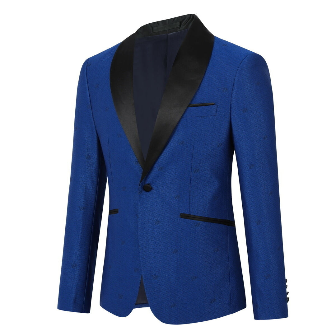 Mens Casual Slim Fit Suit Jacket One Button Business Daily Tuxedo Blazers Image 1