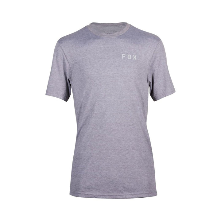 Fox Racing Mens Magnetic SS Tech Tee Heather Graphite Size M Lightweight Fabric Image 4