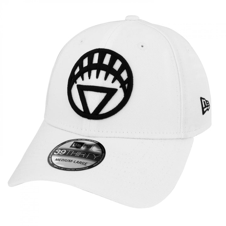 White Lantern Color Block Era 39Thirty Fitted Hat Image 1