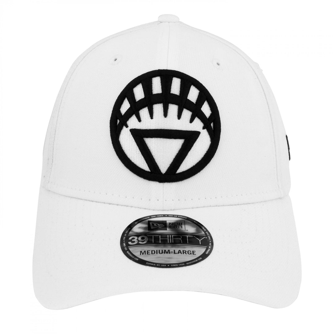 White Lantern Color Block Era 39Thirty Fitted Hat Image 2