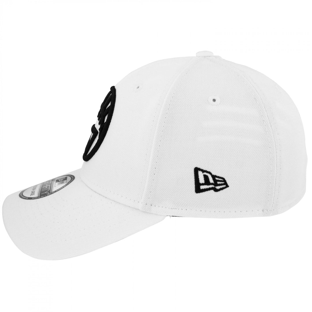 White Lantern Color Block Era 39Thirty Fitted Hat Image 3