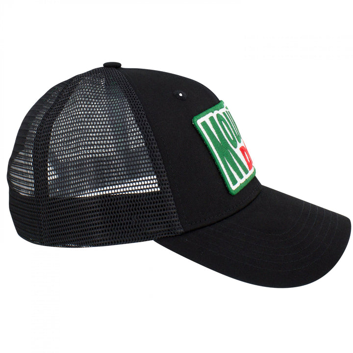 Mountain Dew Logo Adjustable Trucker Hat Image 4