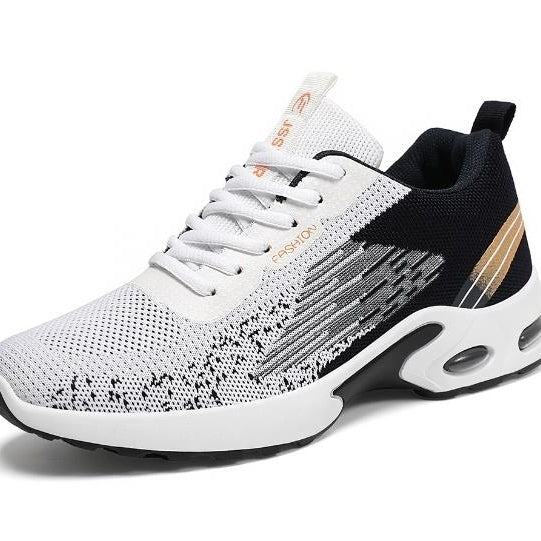 Summer  Single Shoe Air Cushion Fashion Mens Shoes Breathable Casual Running Shoes Image 3
