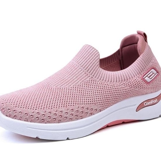 Cloth Shoes Flyknit Socks Soft Sole Sports Shoes Womens Shoes Childrens Web Shoes Casual Mom Shoes Image 4