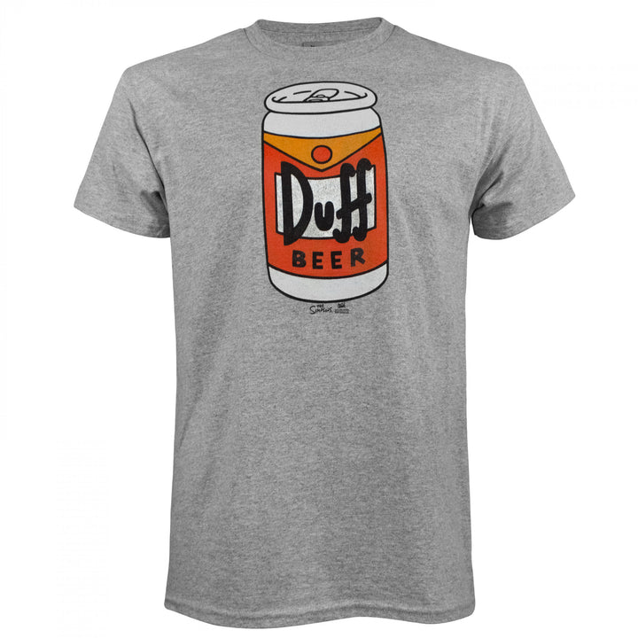 The Simpsons Duff Beer Can T-Shirt Image 1