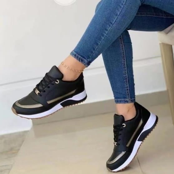 Sports shoes for women in autumn color blocking womens casual shoes Image 1