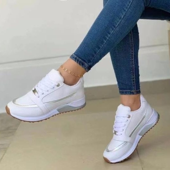 Sports shoes for women in autumn color blocking womens casual shoes Image 2