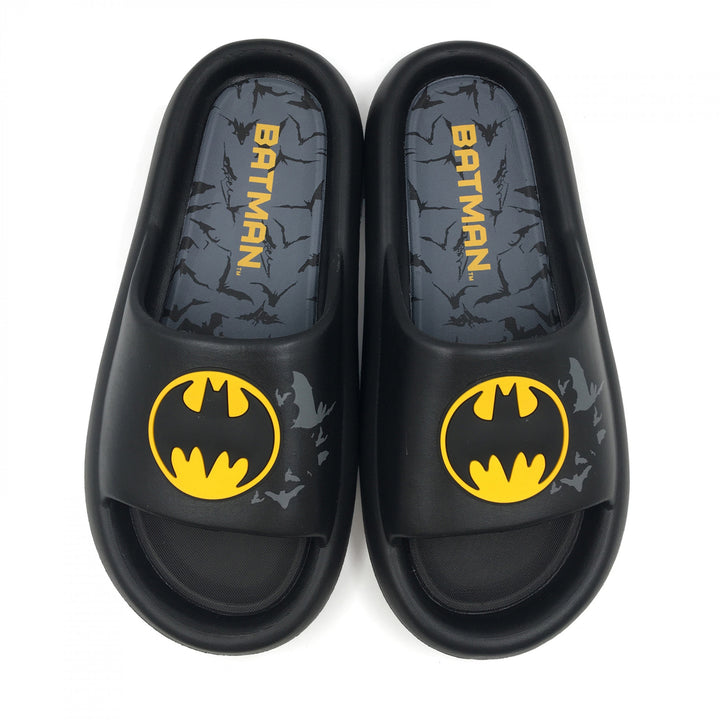 Batman Logo Flip Flop Comfort Slide Sandals Image 3