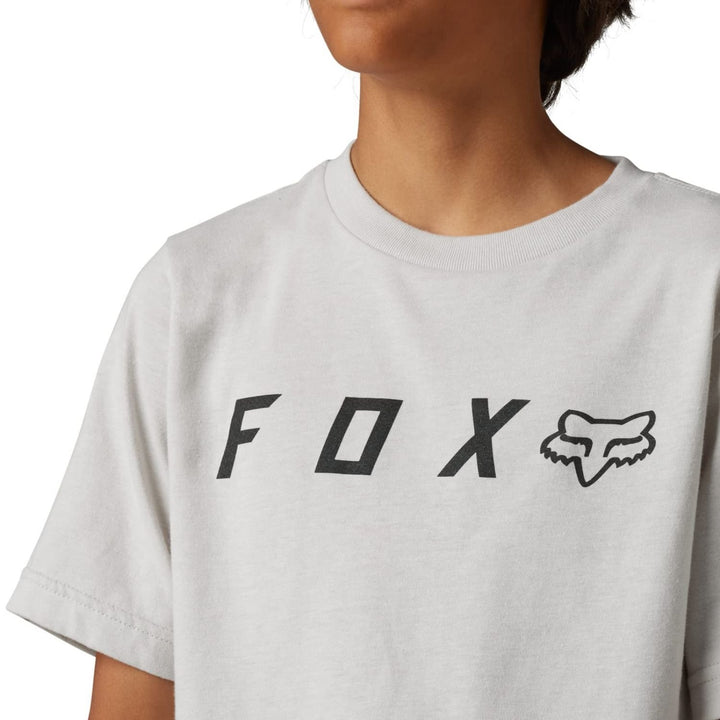Fox Racing Boys Youth Absolute Short Sleeve Tee LIGHT GREY Image 4