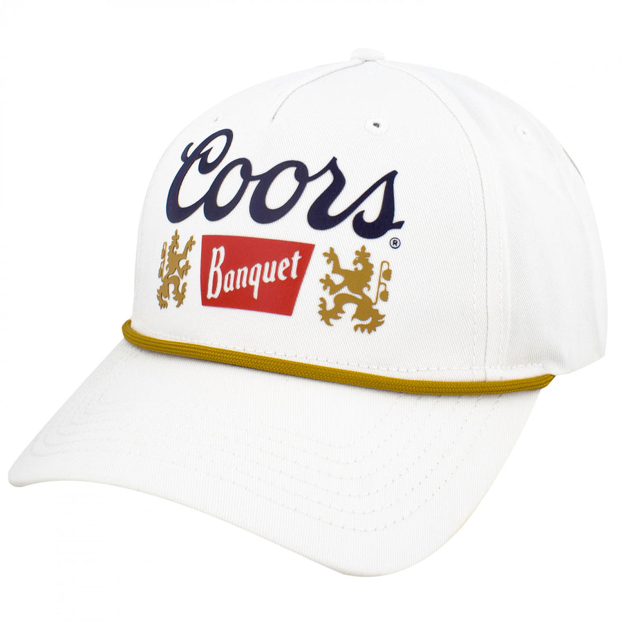 Coors Banquet Gold Rope Adjustable Golfer Hat Image 1