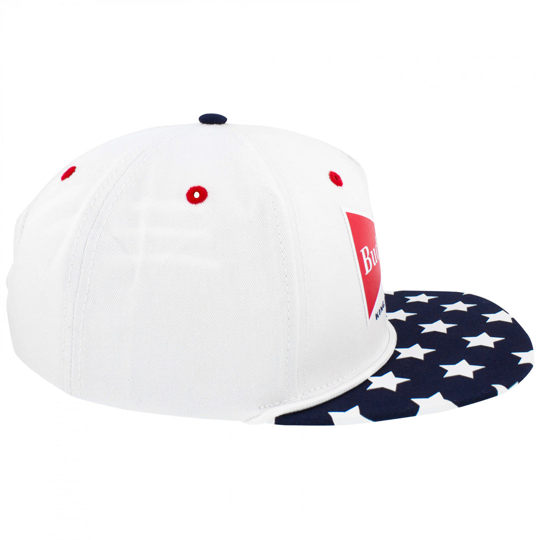 Budweiser American Flag Rope Golfer Hat Image 4