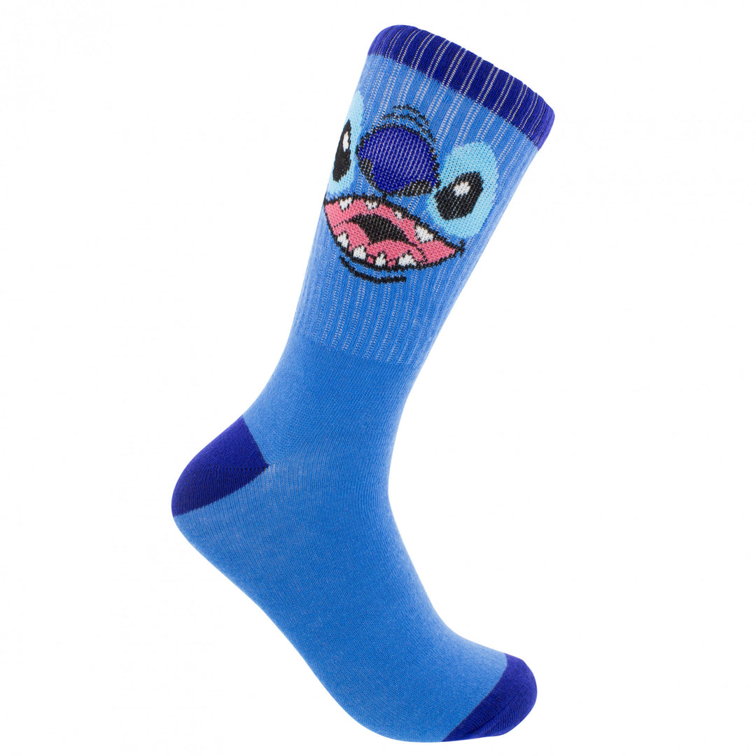 Lilo and Stitch Big Face Crew Socks Image 3