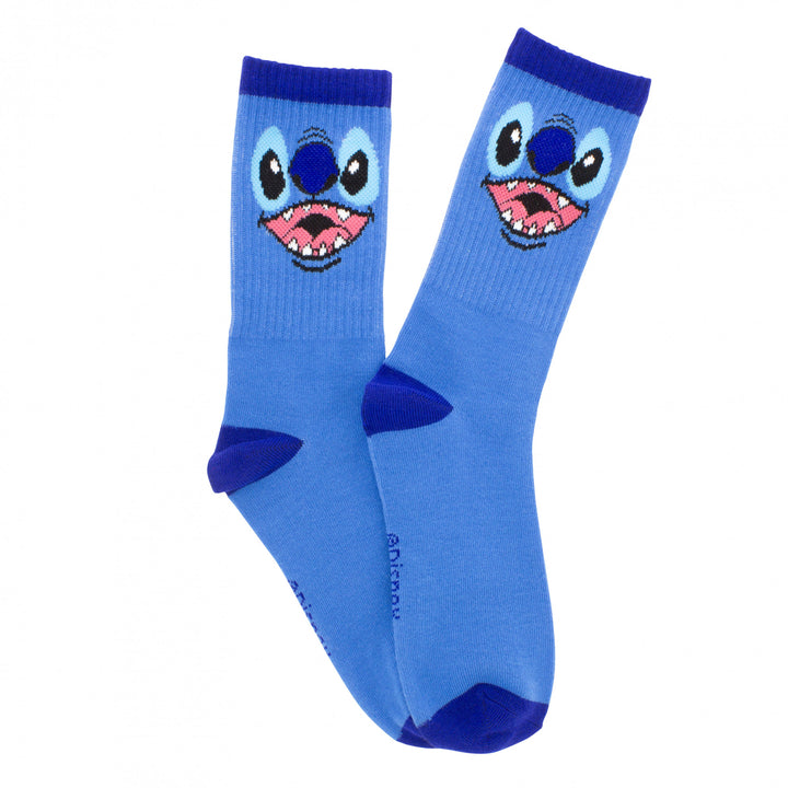 Lilo and Stitch Big Face Crew Socks Image 4