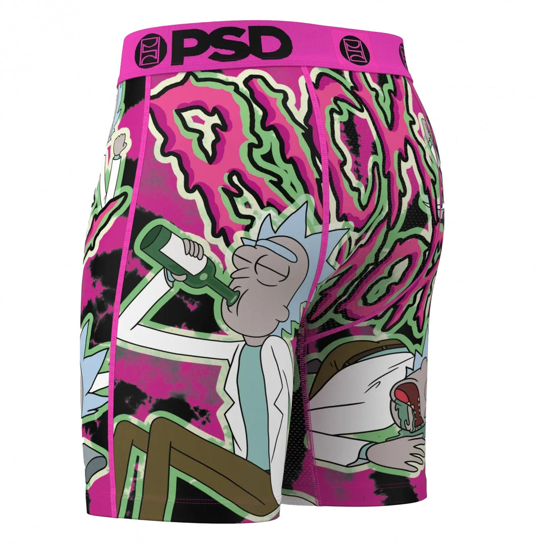 Rick and Morty Tie-Dye Drinks PSD Boxer Briefs Image 3