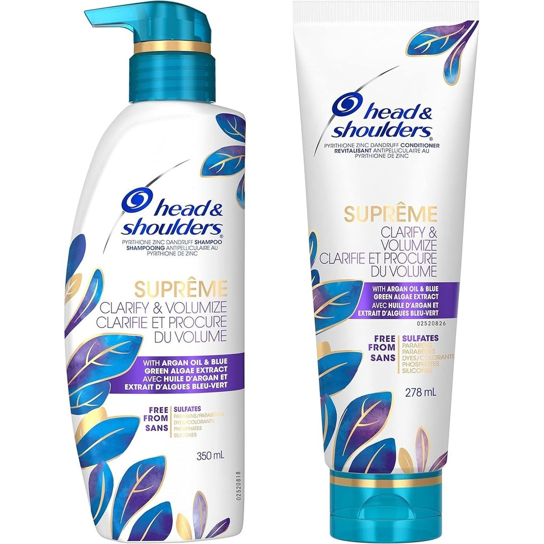 Head and Shoulders Supreme Clarify and Volumize Shampoo and Conditioner Dual Pack Shampoo and Conditioner Image 1