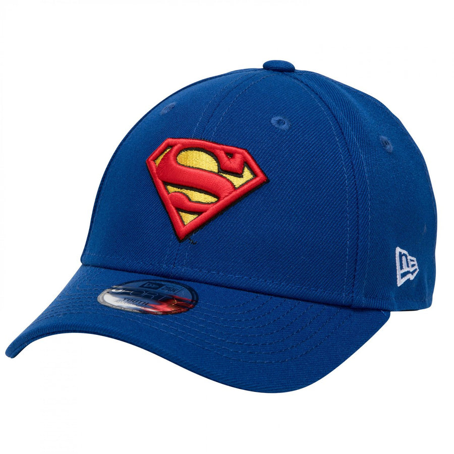 Superman Classic Logo Youth Era 9Forty Adjustable Hat Image 1