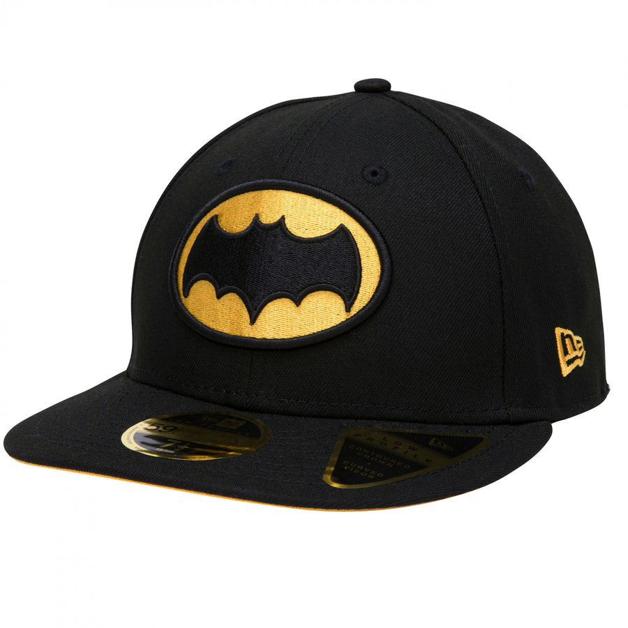 Batman Adam West Logo Low Profile Era 59Fifty Fitted Hat Image 1