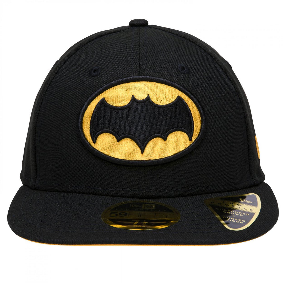 Batman Adam West Logo Low Profile Era 59Fifty Fitted Hat Image 2