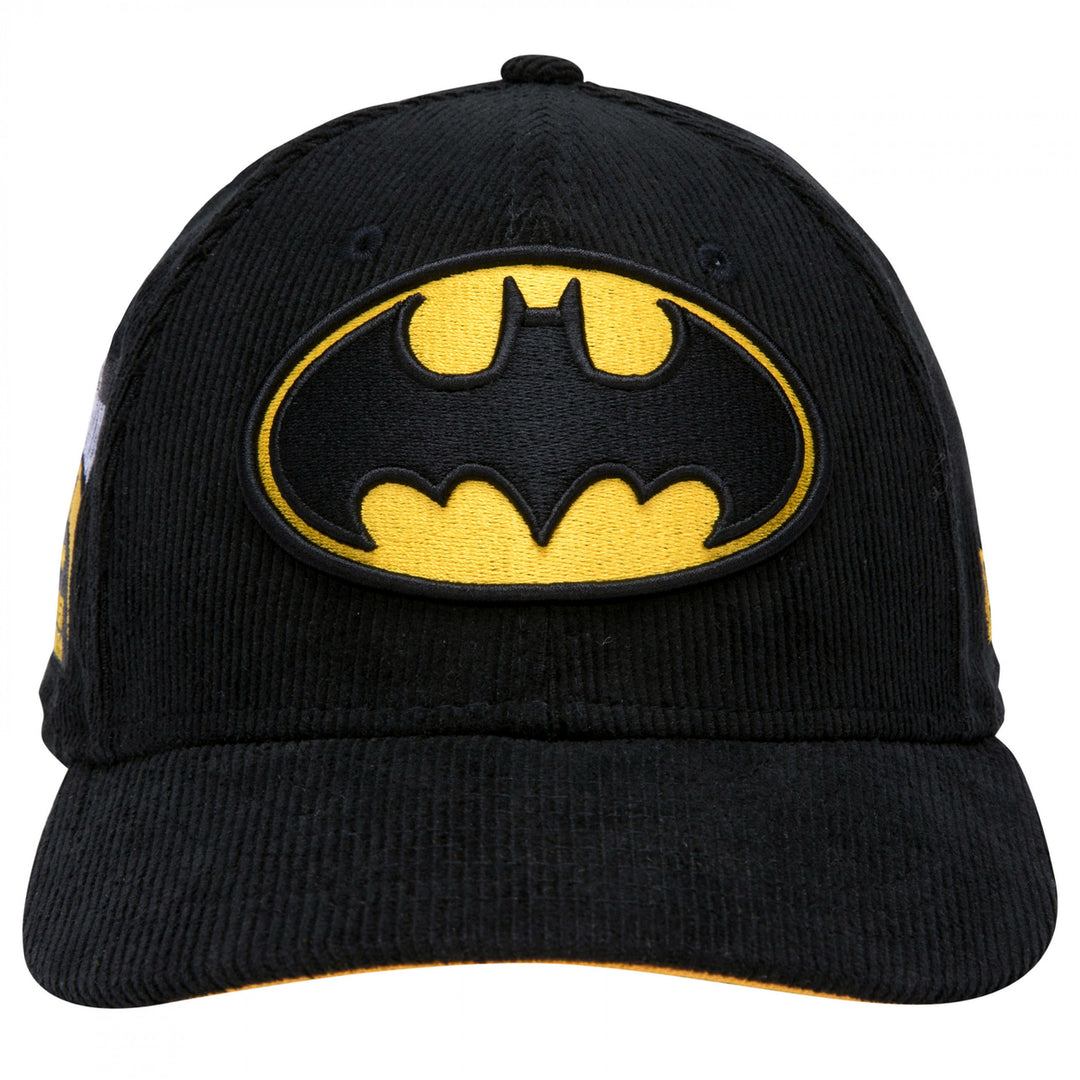 Batman 85th Anniversary Corduroy Low Profile Era 59Fifty Fitted Hat Image 3