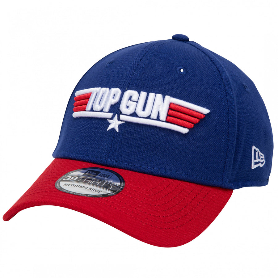 Top Gun Logo Era 39Thirty Fitted Hat Image 1