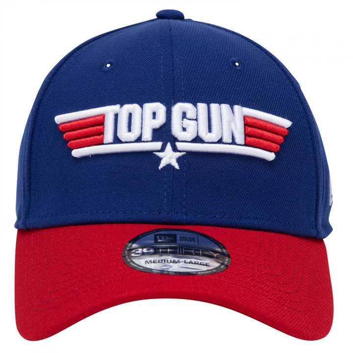 Top Gun Logo Era 39Thirty Fitted Hat Image 2