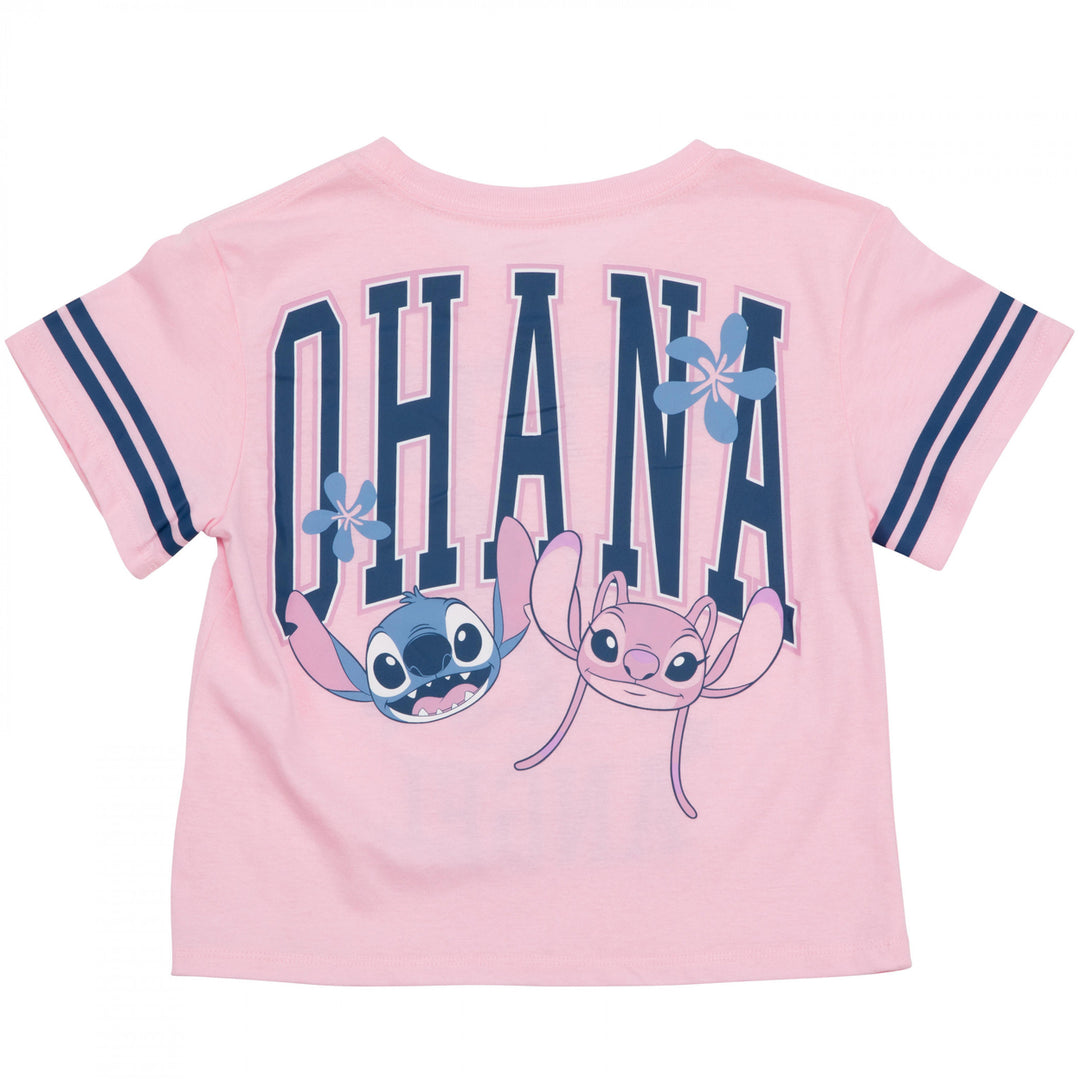 Lilo and Stitch Angel Ohana Youth Girls T-Shirt Image 3