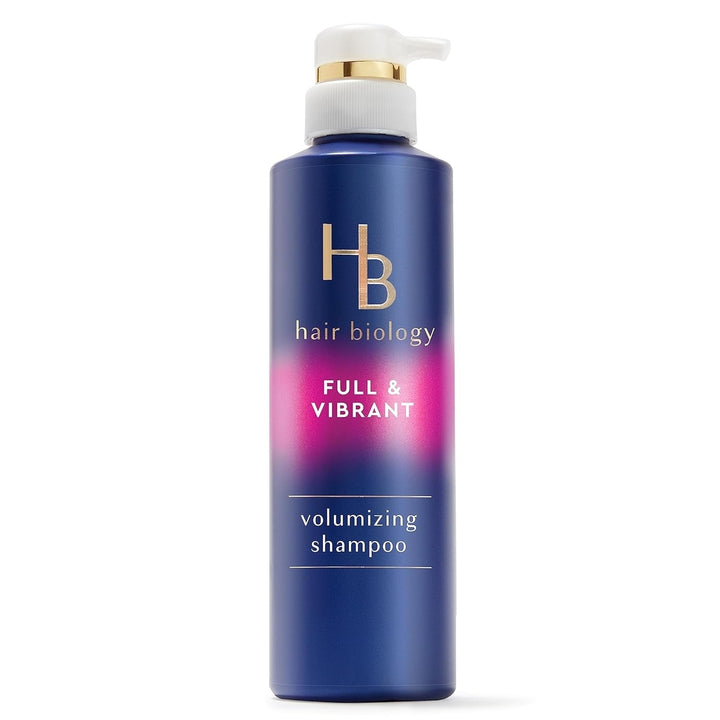Hair Biology Volumizing Shampoo with Biotin Full and Vibrant for fine or thin hair 12.8 fl oz. Image 1