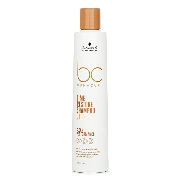 Schwarzkopf - BC Bonacure Q10+ Time Restore Shampoo (For Mature and Fragile Hair)(250ml/8.45oz) Image 1