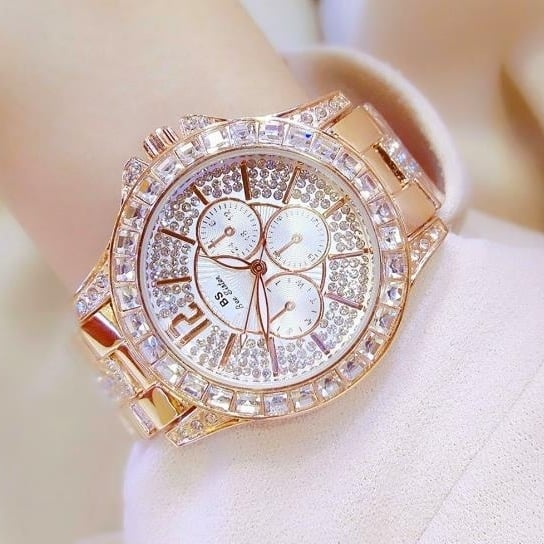 Overseas Popular Luxury Square Diamond Water Diamond Watch Image 3