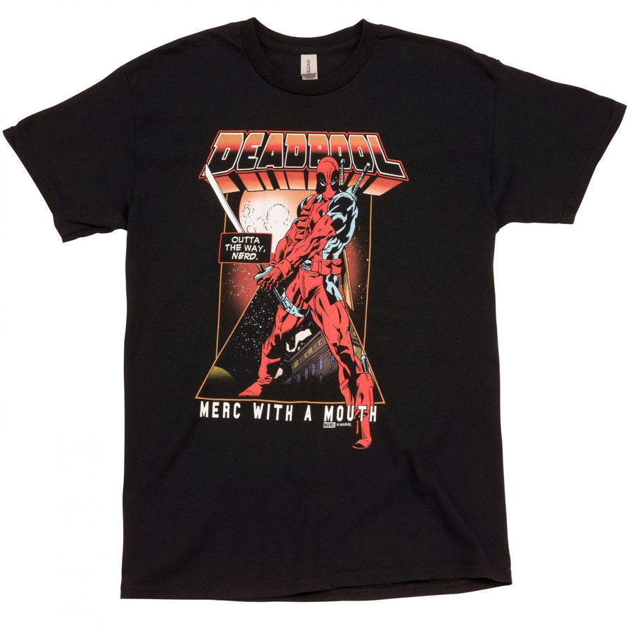 Deadpool Merc With a Mouth Classic Comic Art T-Shirt Image 1