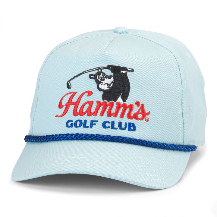 Hamms Golf Club Embroidered Snapback Hat Image 1